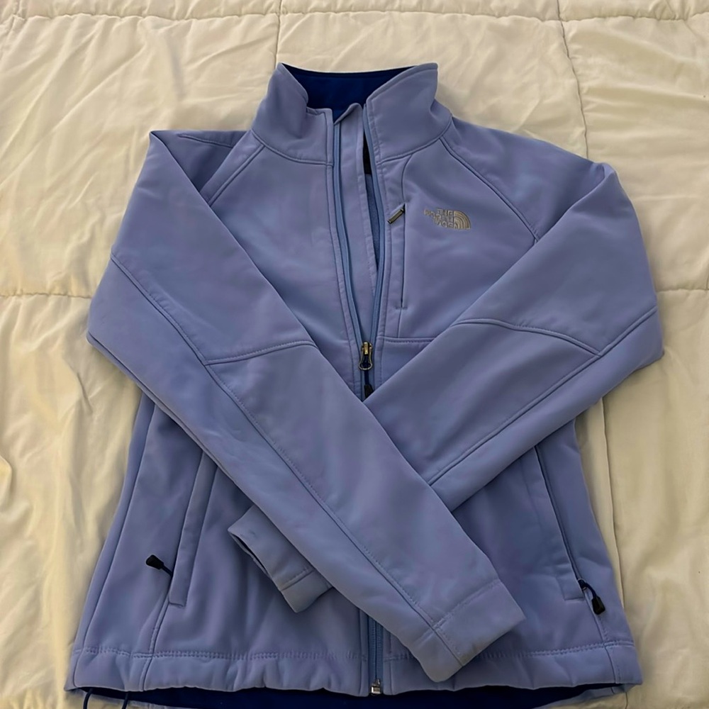 North face apex biomic jacket womens xs levandula